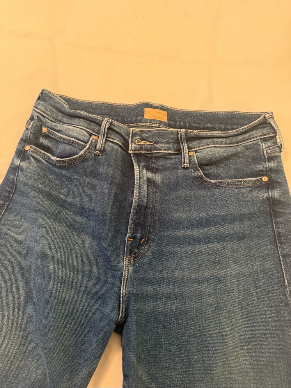 MOTHER The Rascal Ankle Fray Women's Jeans - Picture 3 of 9